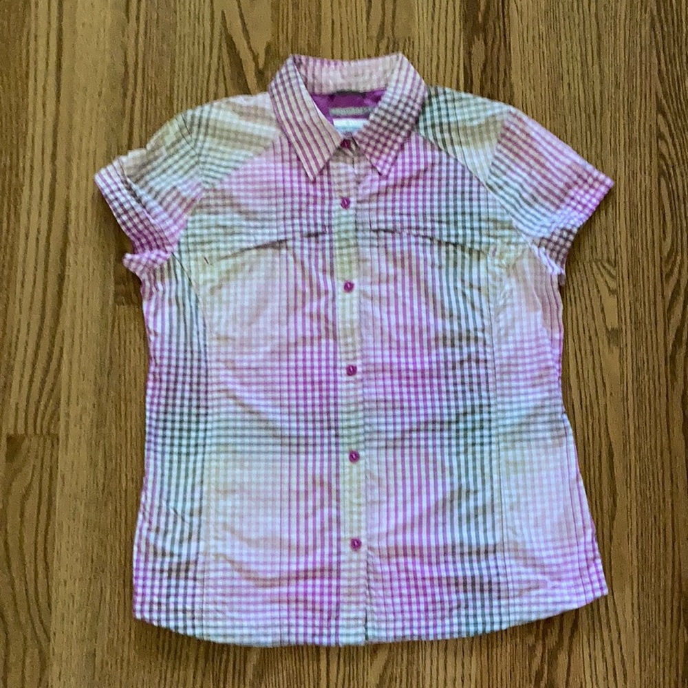 Columbia Omni-Shade active shirt size Large
